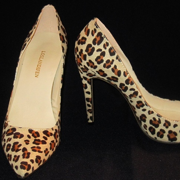 Loslandifen Shoes - Loslandifen Leopard Cheetah Stiletto Heels 9.5